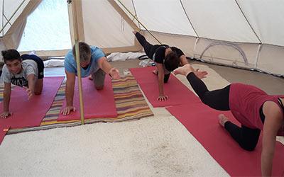 cours collectifs yoga à Quiberon