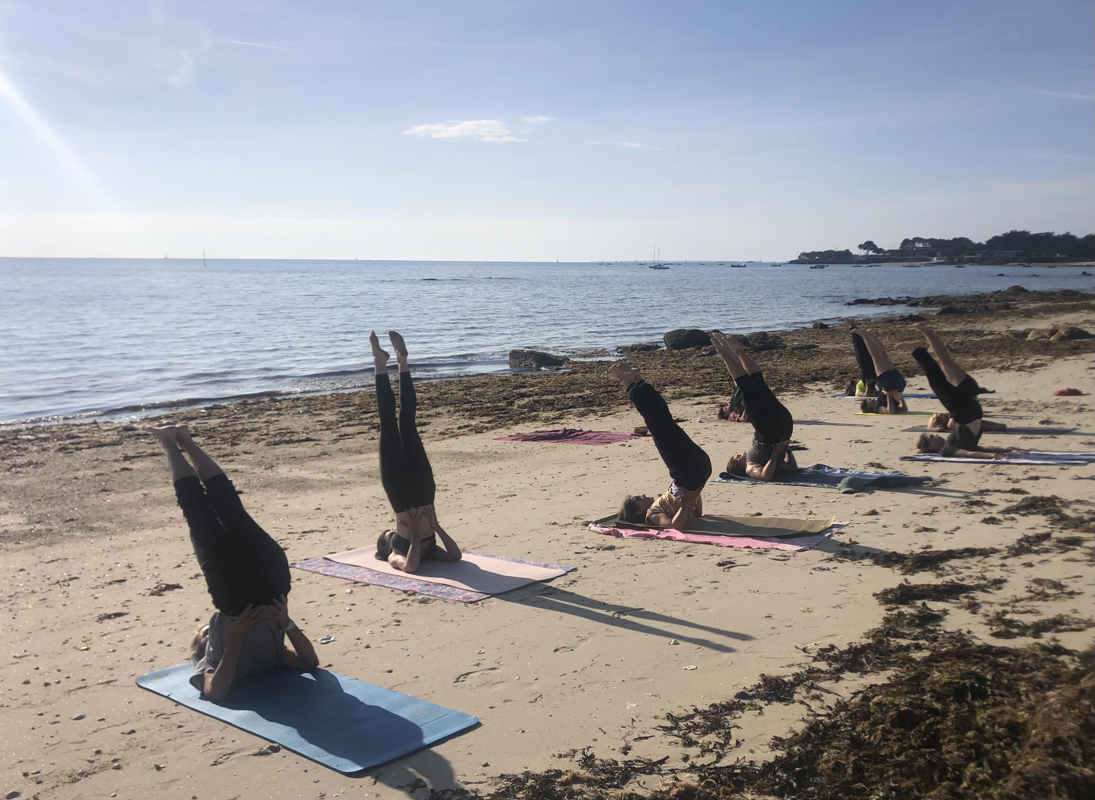 Yoga plage